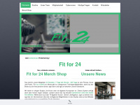 fitfor24.de Webseite Vorschau