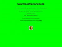froschterrarium.de Webseite Vorschau
