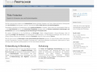 frotscher-online.de Webseite Vorschau