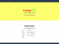 futterfit.de Webseite Vorschau