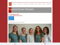 frauenaerztinnen-nierstein.de Webseite Vorschau