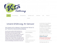 vita-catering.de Webseite Vorschau