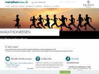 marathonreisen.de Webseite Vorschau