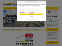 schneider-renault.de Webseite Vorschau