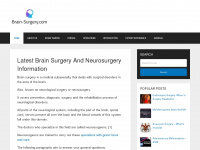 brain-surgery.com Webseite Vorschau