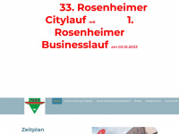 rosenheimer-citylauf.de Webseite Vorschau
