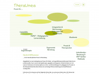 theralinea.de Webseite Vorschau