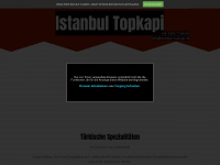 istanbul-topkapi.de Webseite Vorschau