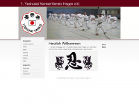 yoshukan-hagen.de Webseite Vorschau