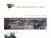 ruder-club-aschaffenburg.de Webseite Vorschau