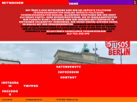 jusosberlin.de Webseite Vorschau