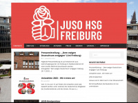 juso-hsg-freiburg.de Webseite Vorschau