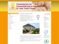 frauenarzt-dr-thieme.de Webseite Vorschau