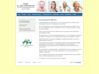 frauenarzt-menden.de Webseite Vorschau