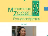 frauenarzt-zadeh.de Webseite Vorschau