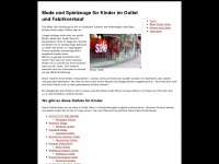 kinder-outlet.net Webseite Vorschau
