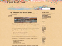 frauenbundfloss.wordpress.com Webseite Vorschau