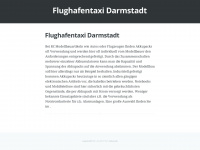 flughafentaxi-darmstadt.de Webseite Vorschau