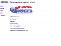 flughafentransfer-hagen.com Webseite Vorschau