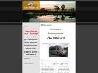 flughafenzubringer-fuerstenau.de Webseite Vorschau
