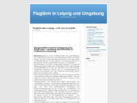 fluglaerm.wordpress.com Webseite Vorschau