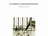 flugmuseum-messerschmitt.de Webseite Vorschau