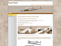 flugprojekt.de Webseite Vorschau