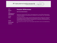 frauennetzwerk-wiesloch.de Webseite Vorschau