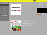 wetzikontakt.ch Webseite Vorschau