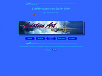 flugzeugkunst.eu Webseite Vorschau