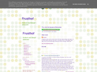 frusthof.blogspot.com Webseite Vorschau