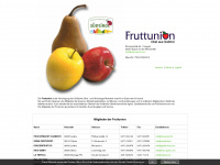 fruttunion.com Webseite Vorschau