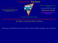 fs-backens.de Webseite Vorschau