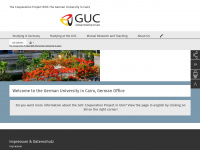 guc.uni-ulm.de Webseite Vorschau