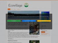 ecovillage.de Webseite Vorschau