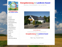 energieberatung-landkreiskassel.de Webseite Vorschau