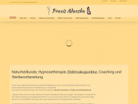 praxis-adarsha.de Webseite Vorschau