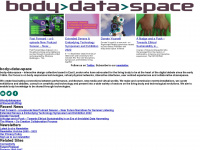 bodydataspace.net Webseite Vorschau