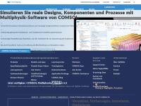 comsol.de Webseite Vorschau