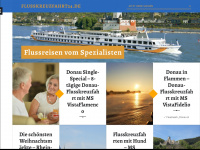 flusskreuzfahrt24.de Webseite Vorschau