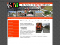 fvg-fahrbahnmarkierung.de Webseite Vorschau