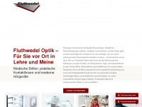 fluthwedel-optik.de Webseite Vorschau
