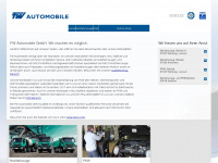 fw-automobile.com Webseite Vorschau