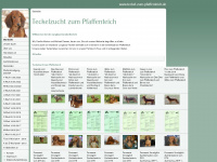 teckel-zum-pfaffenteich.de Webseite Vorschau