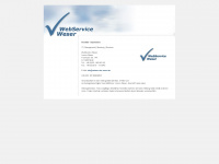 webservice-weser.de Webseite Vorschau