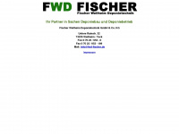 fwd-fischer.de Webseite Vorschau