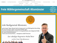 fwg-altomuenster.de Webseite Vorschau