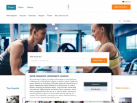 fitnessmarkt.de Webseite Vorschau