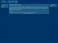 fx-core.de Webseite Vorschau