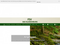 fsv-bad-blankenburg.de Webseite Vorschau